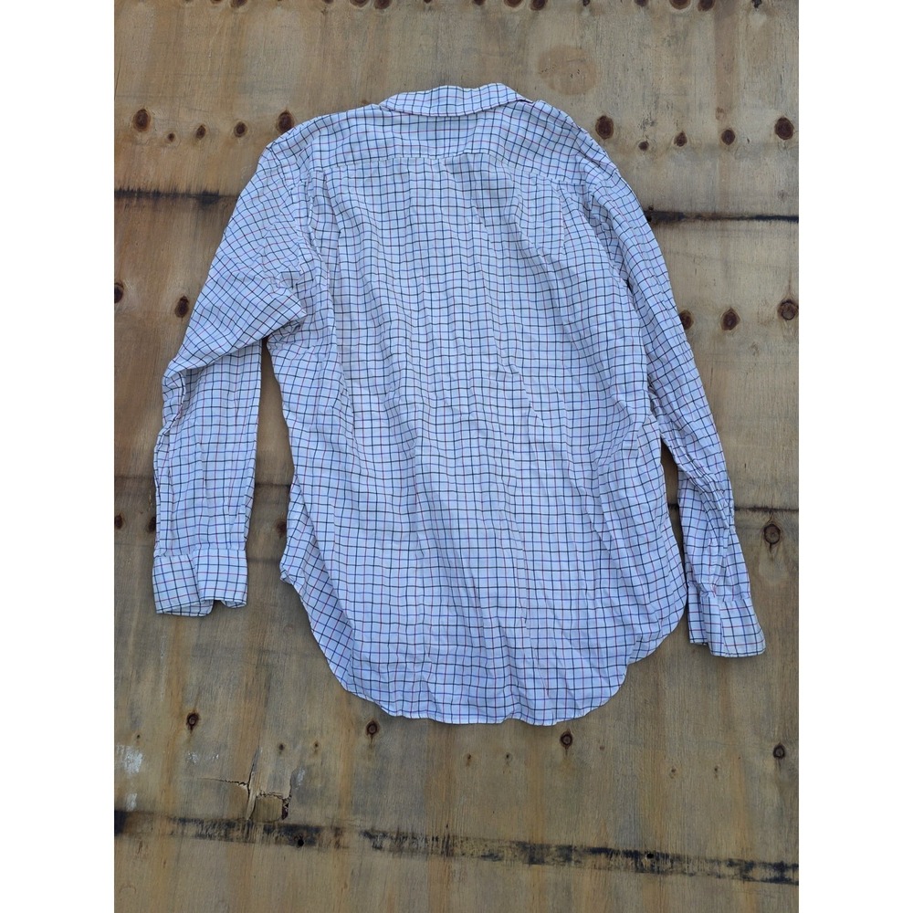 Vtg Polo Ralph Lauren Shirt Mens XL Regent Plaid Button Down Long Sleeve - Picture 3 of 3